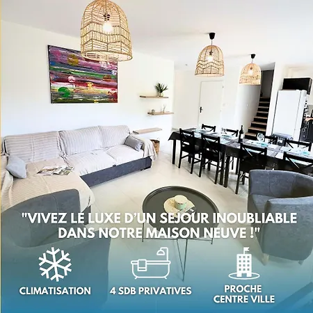 Evasion Urbaine, 1 Ou 2 Villas, 4 A 8 Пуатьє